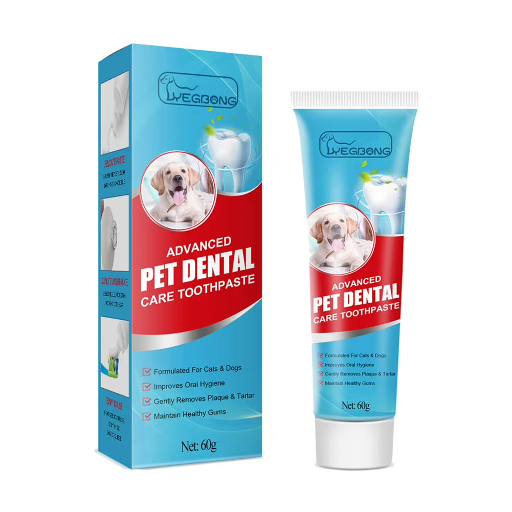 Edible Dog Cat Dental Toothpaste Tartar Plaque Remover Fresh Breath Oral Care Water Additive Teeth Cleaning Health Care Product