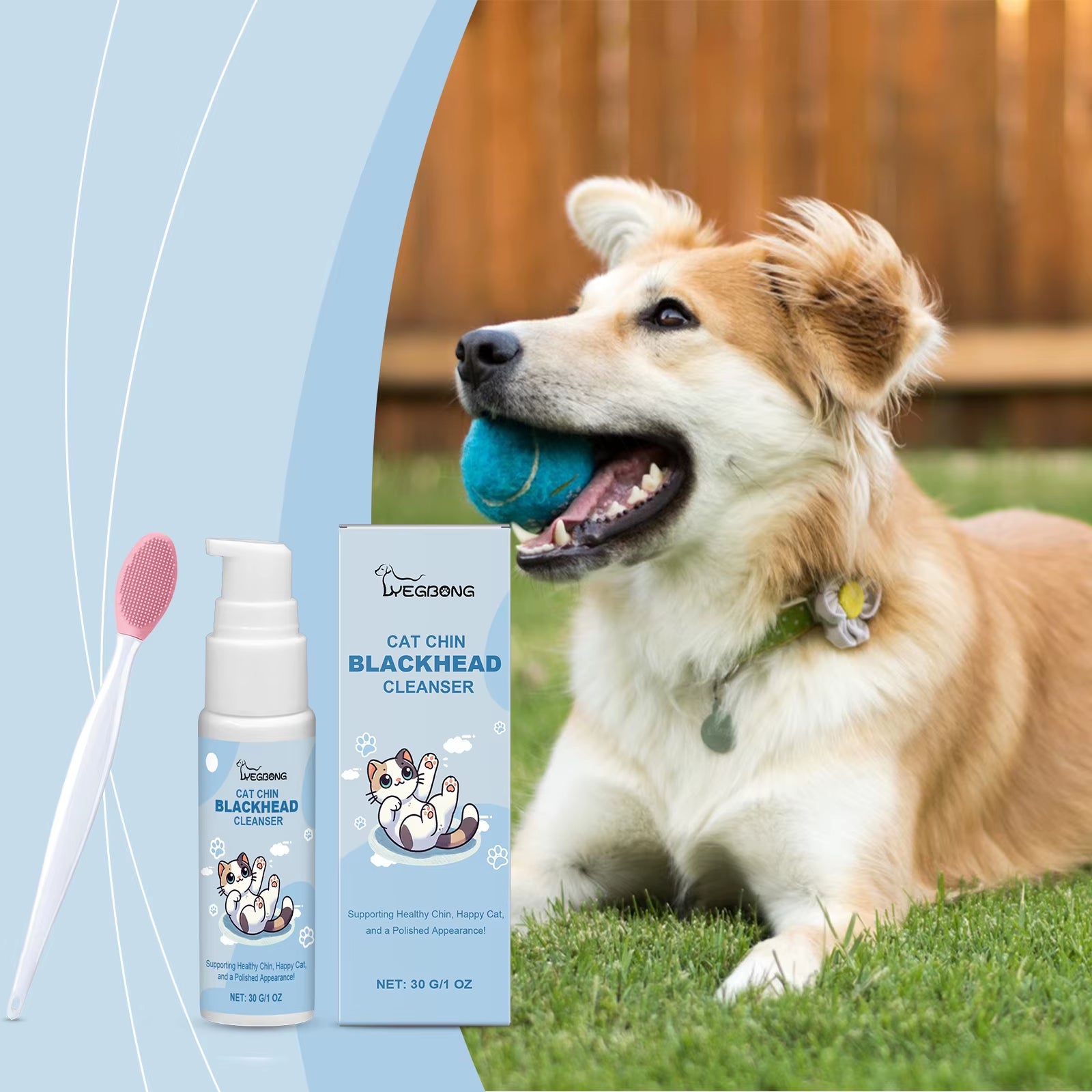 Pet Oral Hygiene Care Set Is a Gentle Cleaning and Maintenance Liquid for Cats and Dogs' Mouths