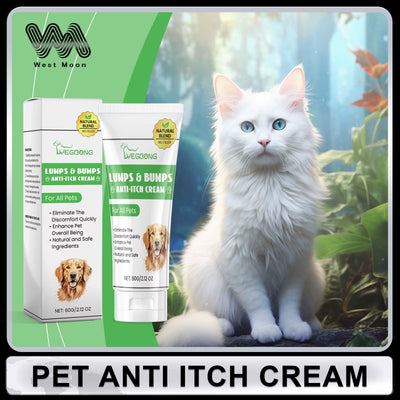 Herbal Pet Skin Care Cream Relieve Itching Long Lasting Moisturizing Make Pet Skin Soft Smooth Gentle Repair Formula Cream 60G