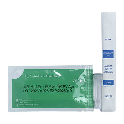 Canine CDV CPV Distemper Test Paper Kit Parvovirus Test Paper Kit Raid Strip Card Pet Dog Home Clinic Use