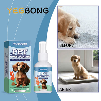 50Ml Pet Potty Training Spray with Gentle Attractant Scent Hypoallergenic Non Irritating Formula for Dogs and Cats