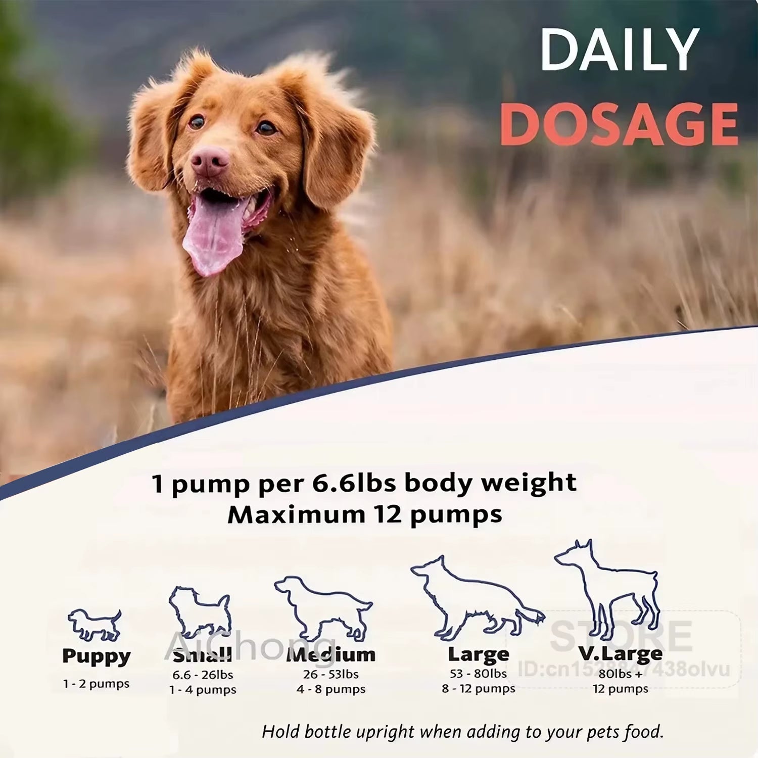 8 Fl Oz 200ML PET SALMON OIL Natural No Chemical Treatment 21 Omega Fatty Acids Nutritional Supplements for Dogs and Cats