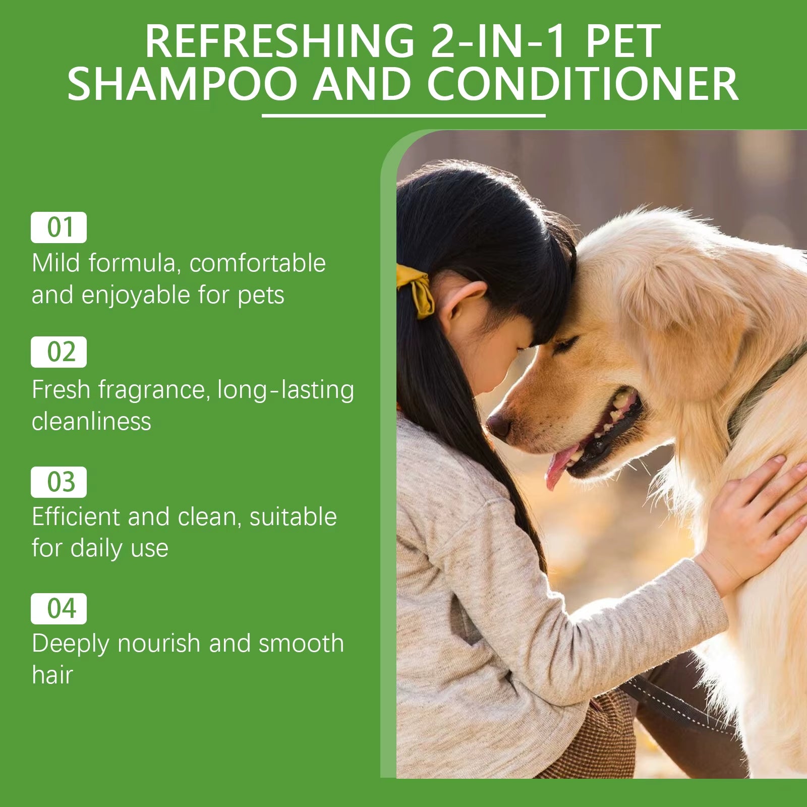 Multi-Purpose Pet Shampoo and Body Wash for Dogs and Cats Skin Care Hair Care Bath Liquid Pet Hygiene