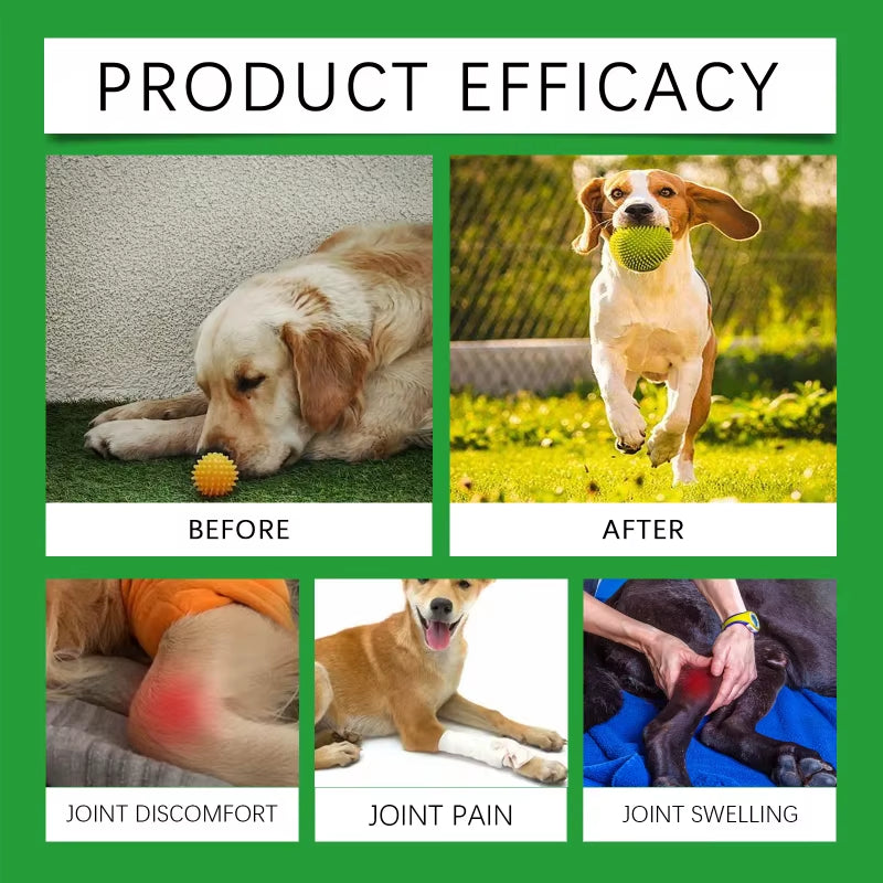 Advanced Dog Joint Health Formula 80 Tablets Joint Relief for Senior Dogs Active Pet Joint Caring Nutrition Tablets