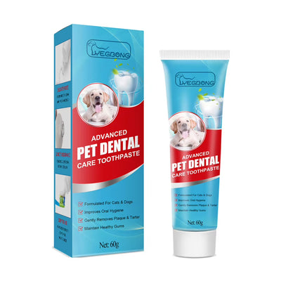 Edible Dog Cat Dental Toothpaste Tartar Plaque Remover Fresh Breath Oral Care Water Additive Teeth Cleaning Health Care Product