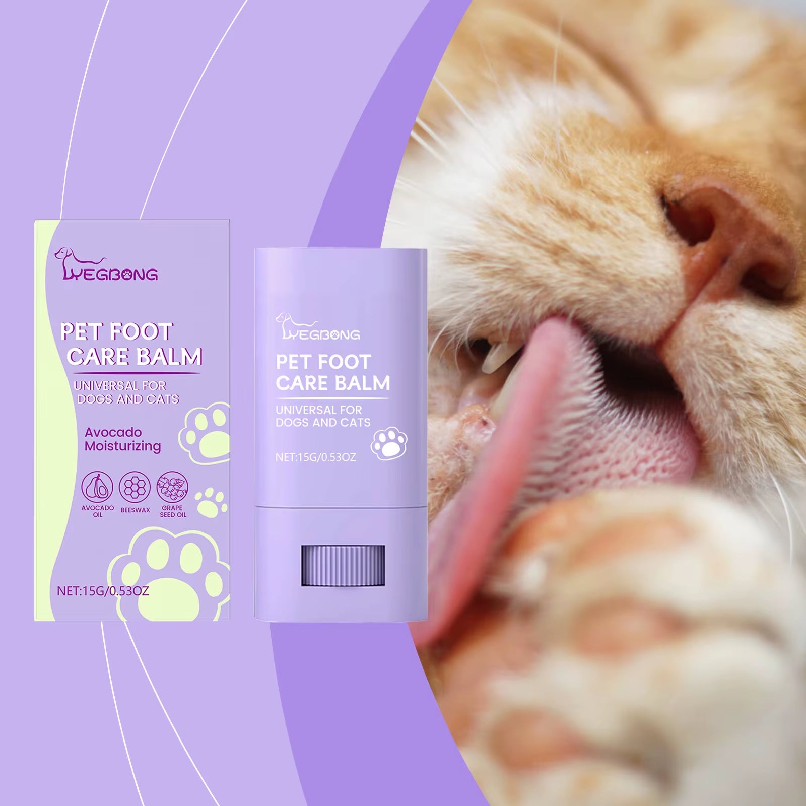 Pet Foot Care Cream: a Daily Moisturizing and Hydrating Cream for Dogs and Cats' PAWS and Soles