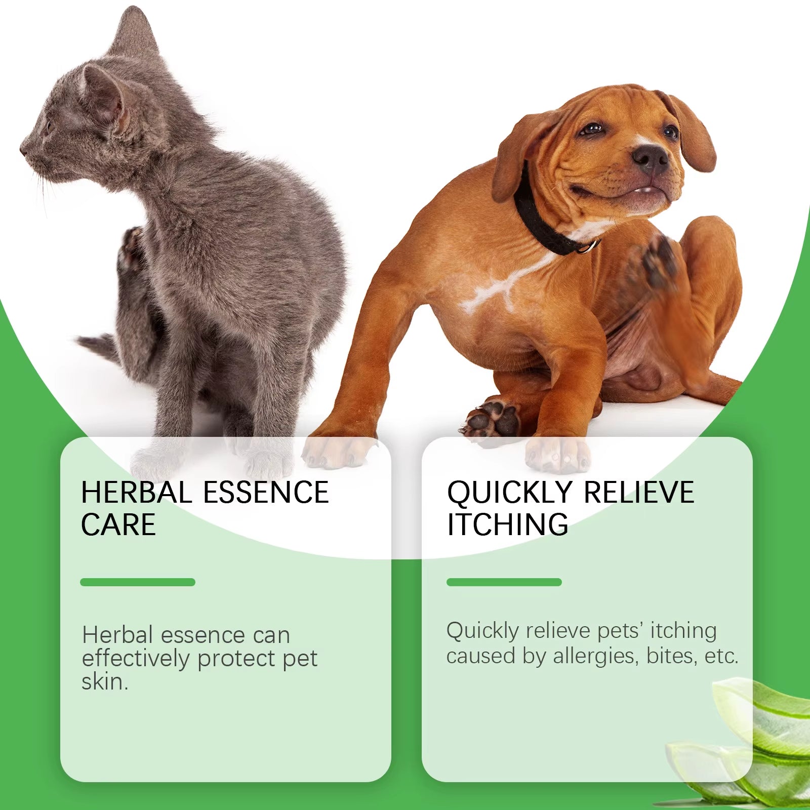 Herbal Pet Skin Care Cream Relieve Itching Long Lasting Moisturizing Make Pet Skin Soft Smooth Gentle Repair Formula Cream 60G