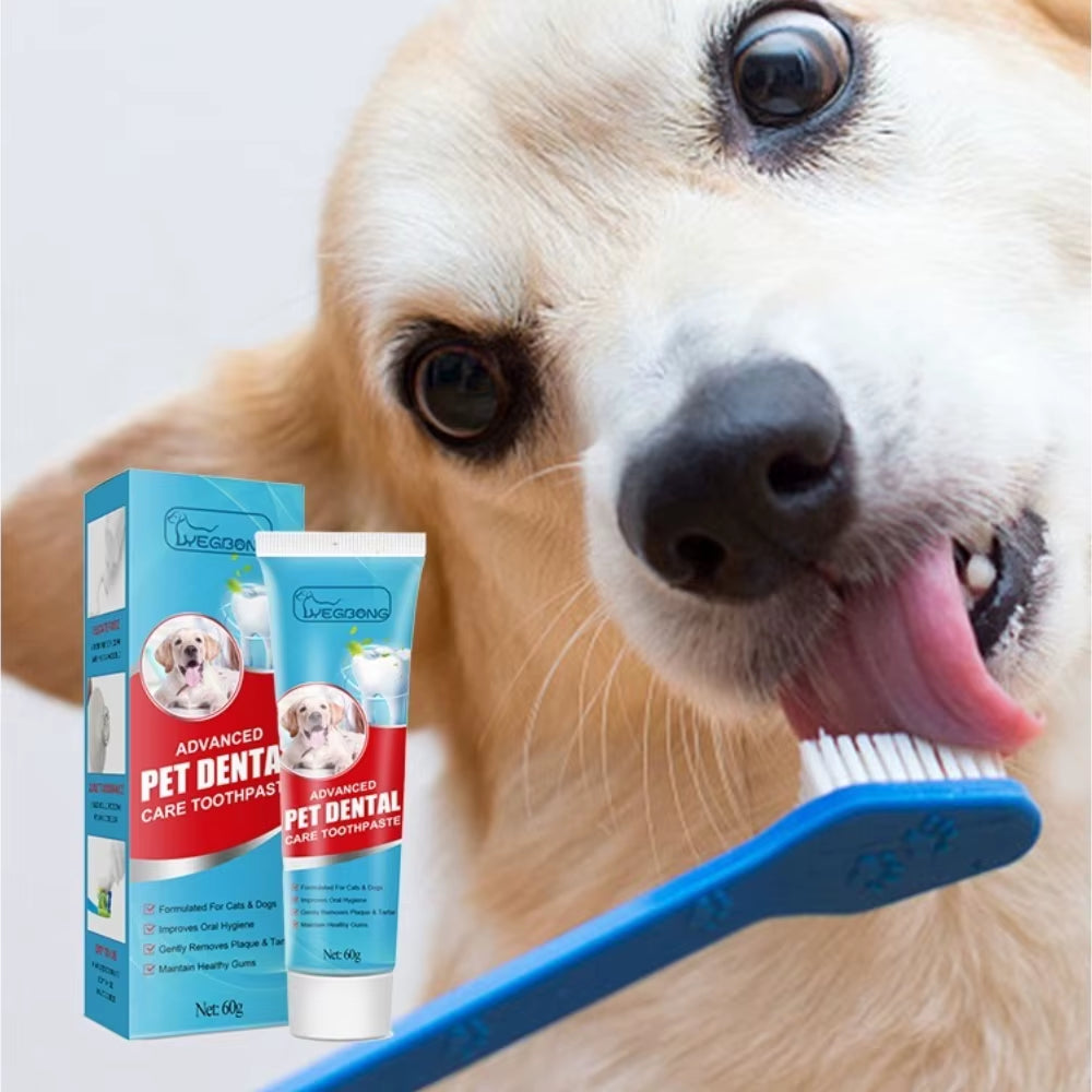 Edible Dog Cat Dental Toothpaste Tartar Plaque Remover Fresh Breath Oral Care Water Additive Teeth Cleaning Health Care Product