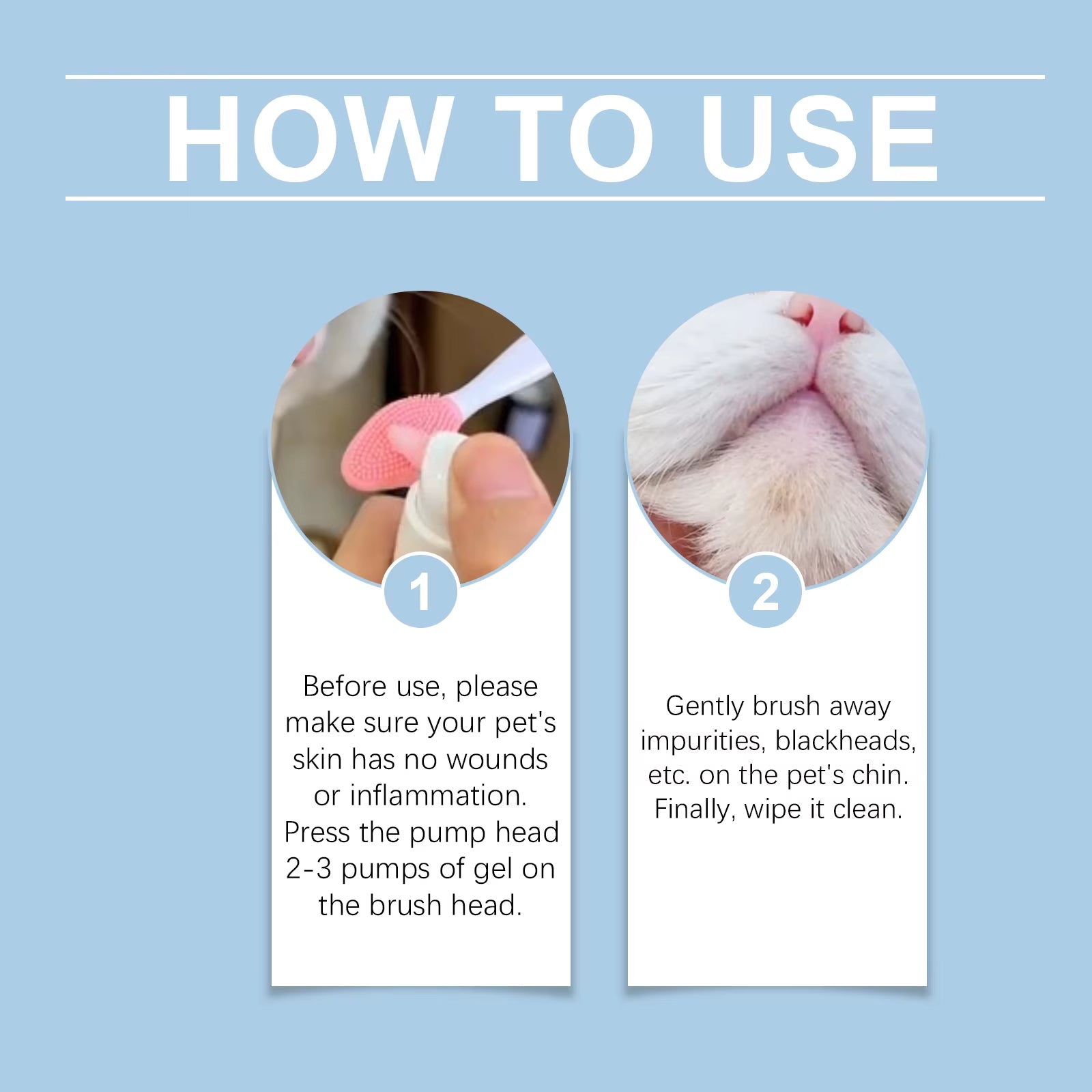 Pet Oral Hygiene Care Set Is a Gentle Cleaning and Maintenance Liquid for Cats and Dogs' Mouths